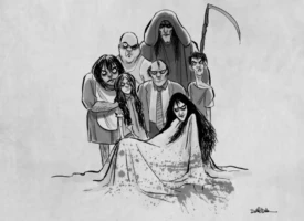 short films that became movies ink illustration of monsters