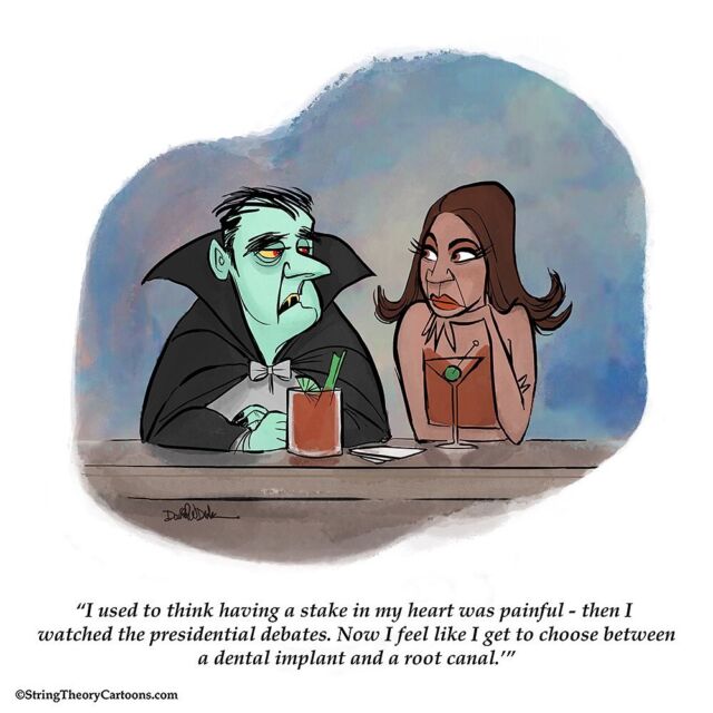 I’m not someone who posts anything political, but I don’t mind making commentary on attitudes I’m seeing on social media. #politics #attitudes #bloodymary #club #clubbing #bar #trope #selfietime #cartoon #halloween #stringtheory #stringtheorycartoons #dracula #comedy